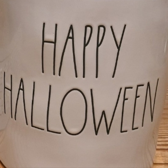 Rae Dunn Happy Halloween Utensil Holder Mummy Cat - Picture 4 of 4